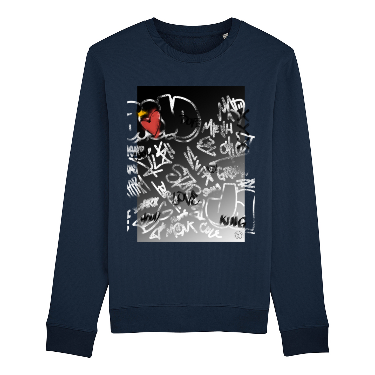 Sweatshirt "Graffiti Flowers"