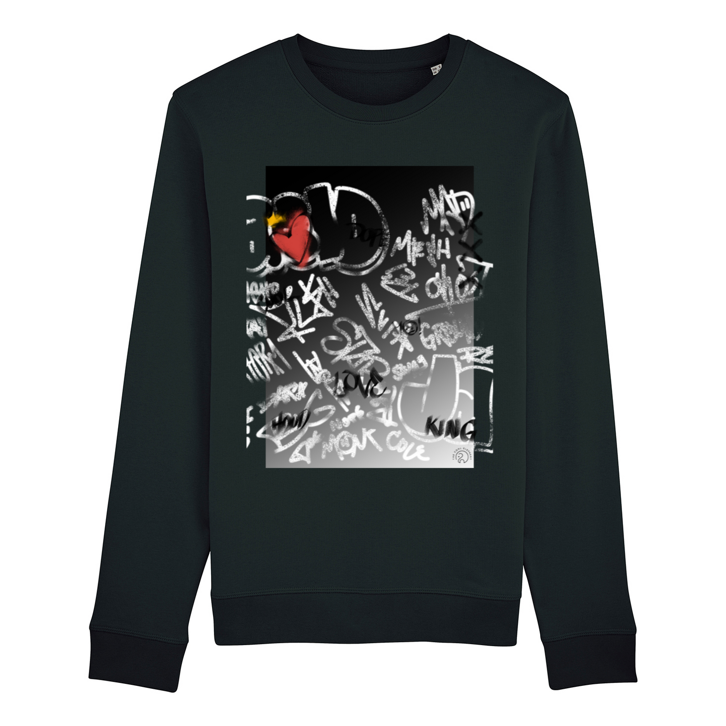 Sweatshirt "Graffiti Flowers"