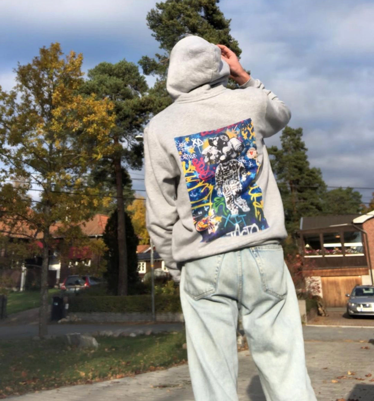 Sweatshirt graffiti outlet