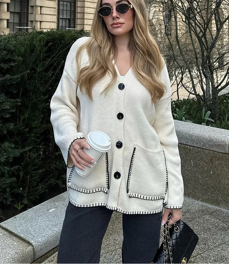 'Softy Beige' Cardigan