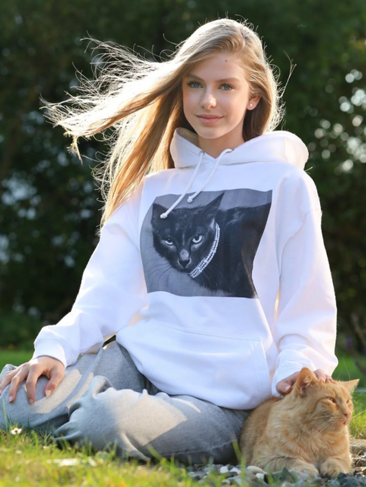 Hoodie "Diamond Cat"