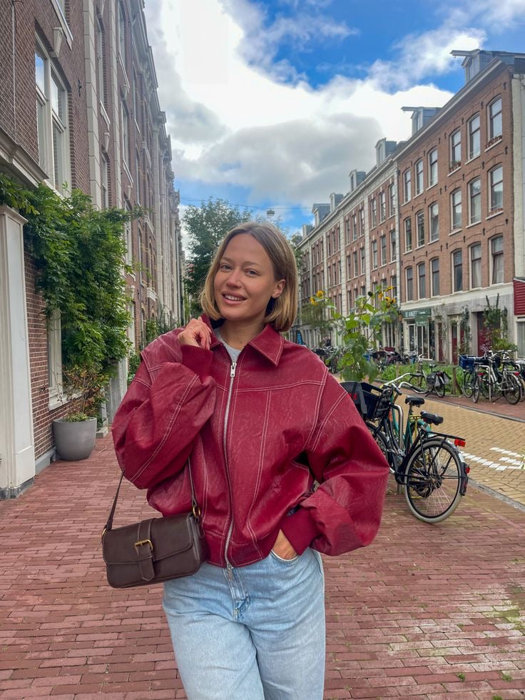 City Chic Leather Jacket