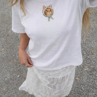 Kitten Crop Tee