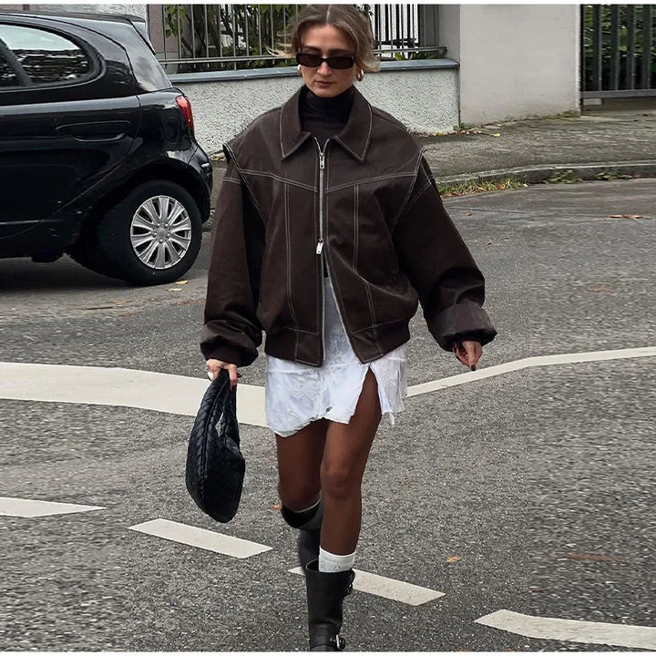 City Chic Leather Jacket
