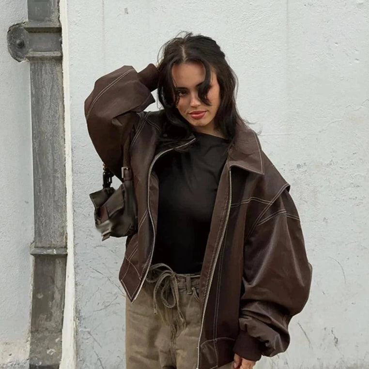 City Chic Leather Jacket