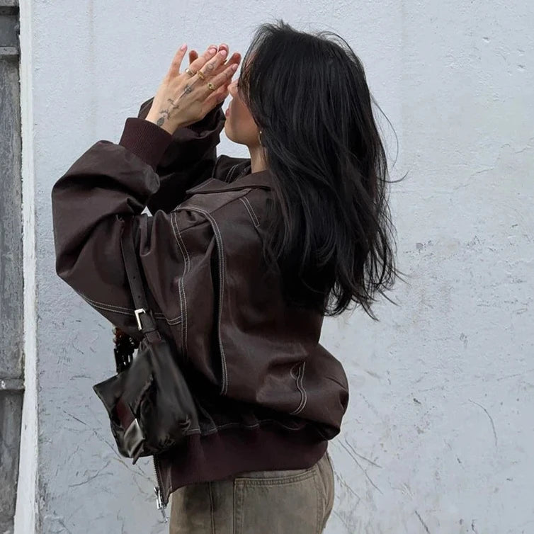 City Chic Leather Jacket