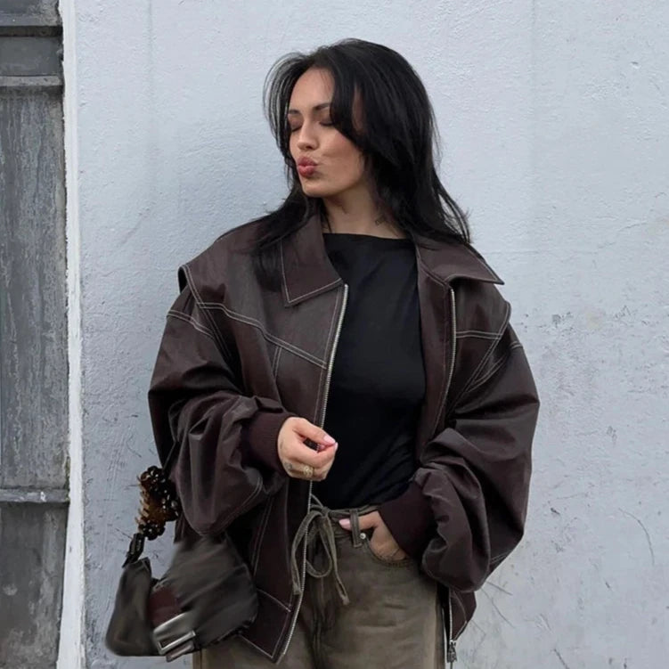 City Chic Leather Jacket