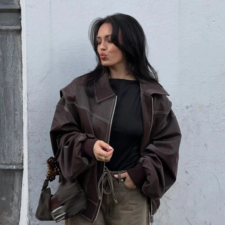 City Chic Leather Jacket