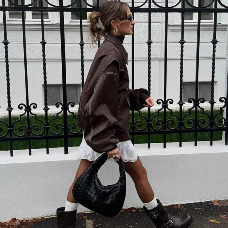 City Chic Leather Jacket