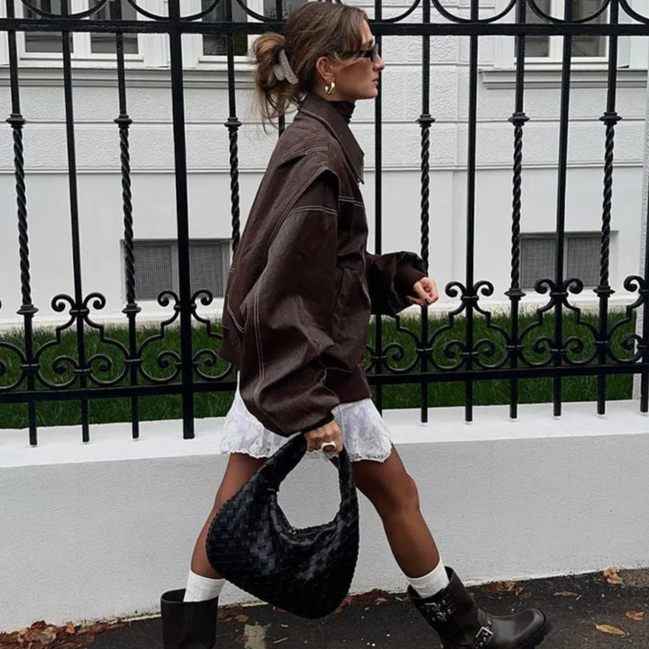 City Chic Leather Jacket