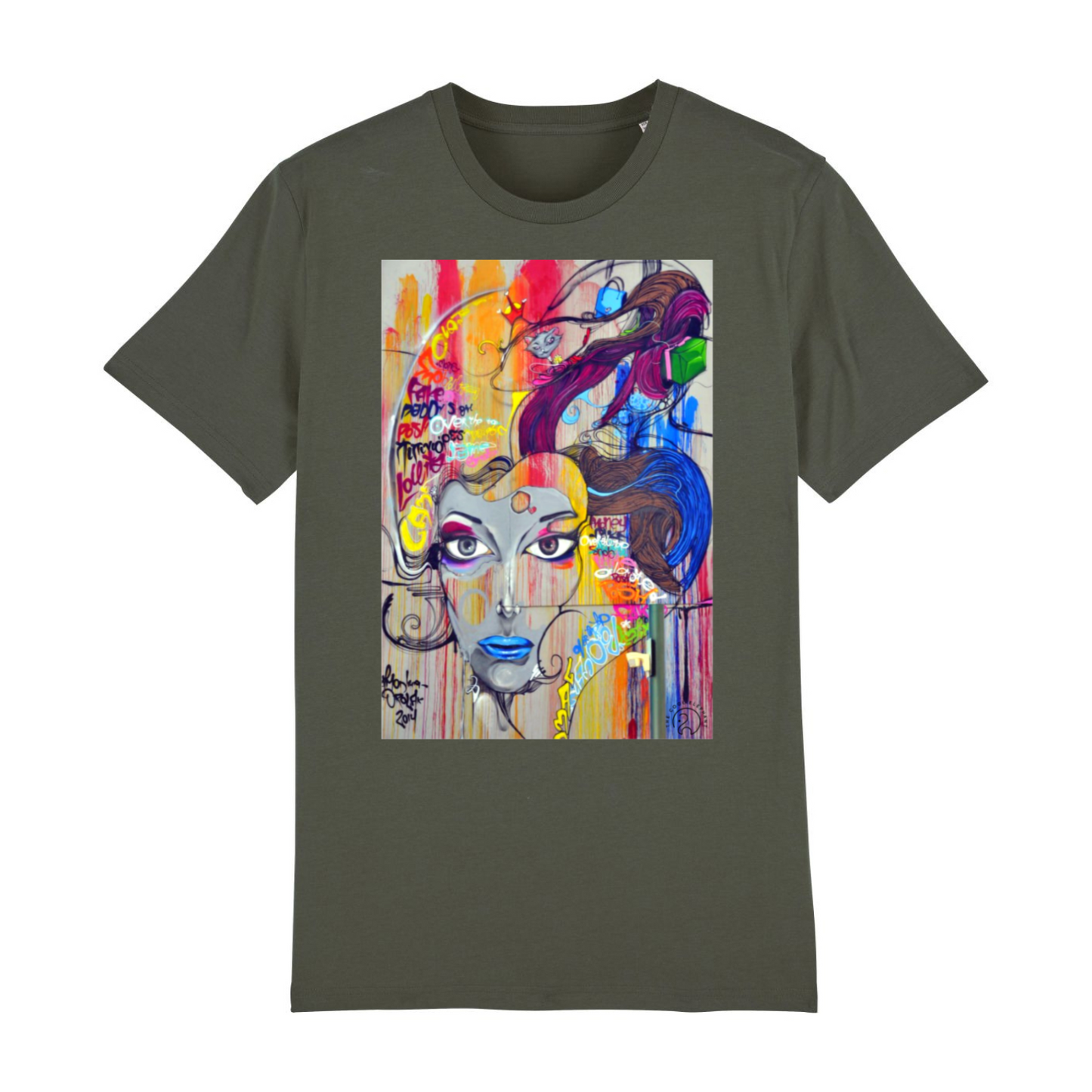 T-Shirt "Painted Woman"