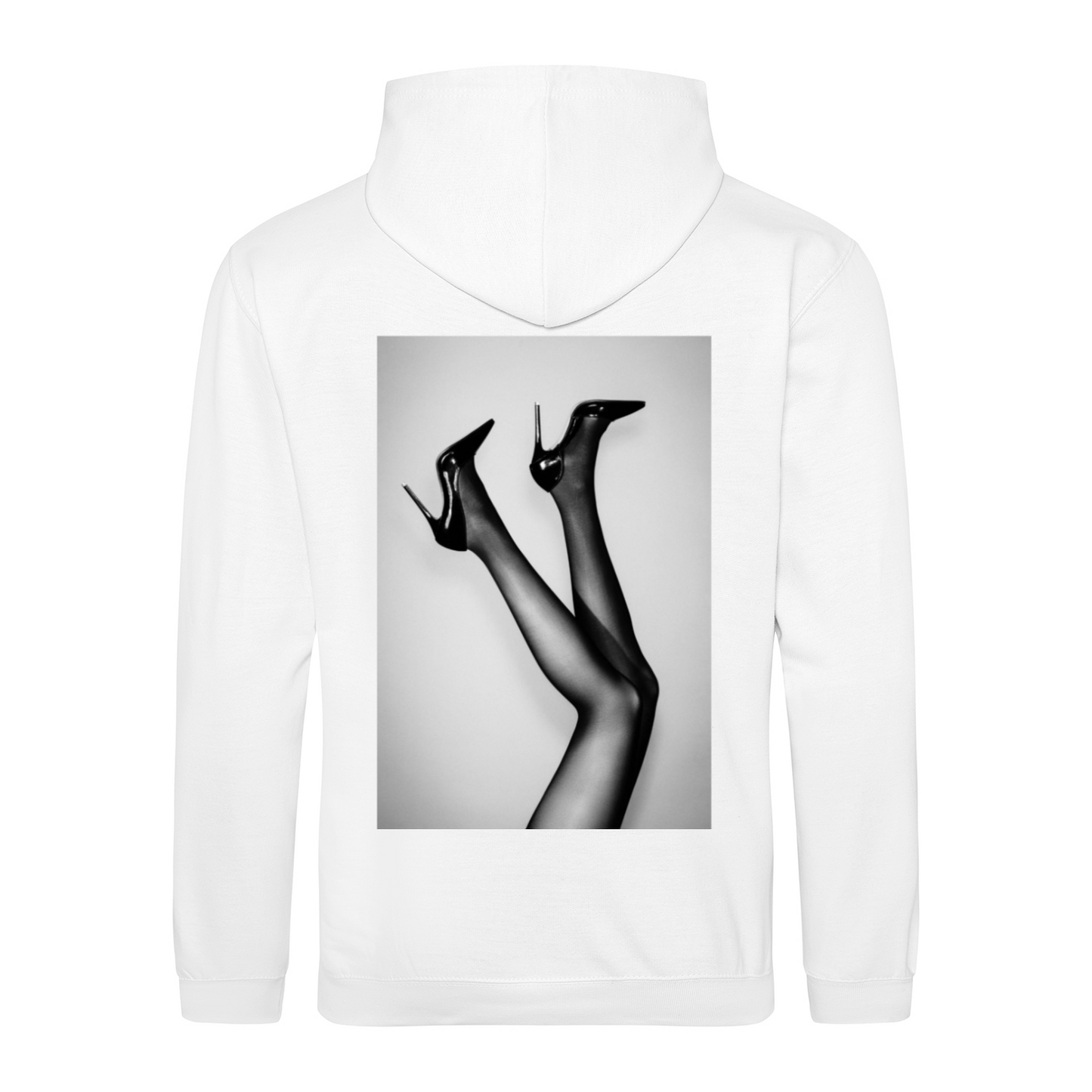 Collab Hoodie - "Black Heels"