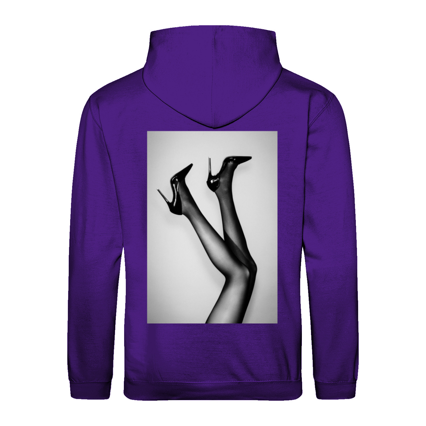 Collab Hoodie - "Black Heels"