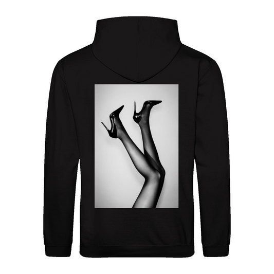 Collab Hoodie - "Black Heels"