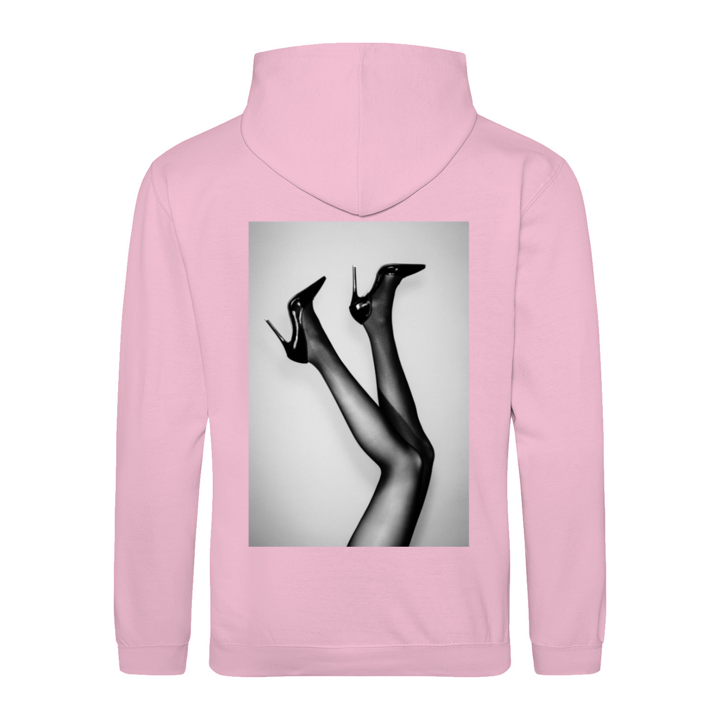 Collab Hoodie - "Black Heels"