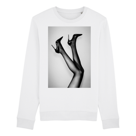 Collab Sweatshirt  "Black Heels"