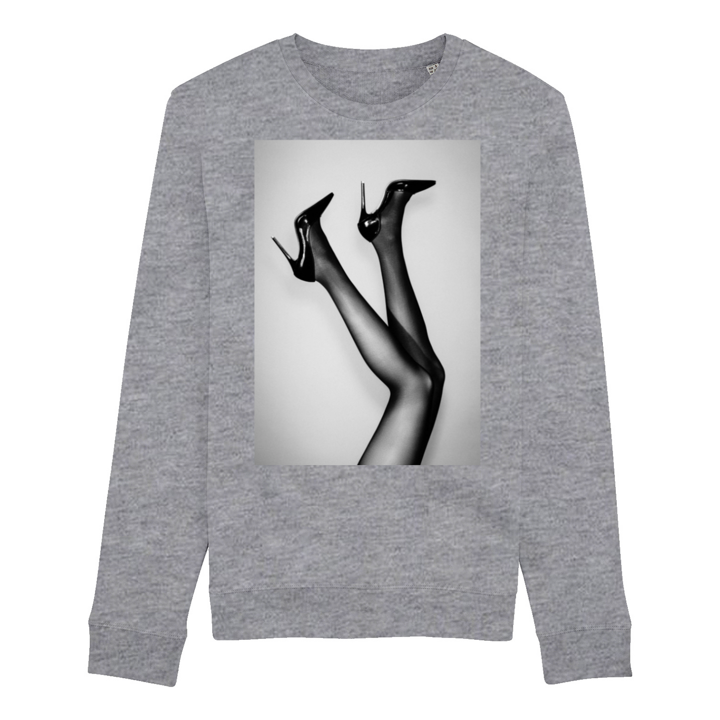 Collab Sweatshirt  "Black Heels"