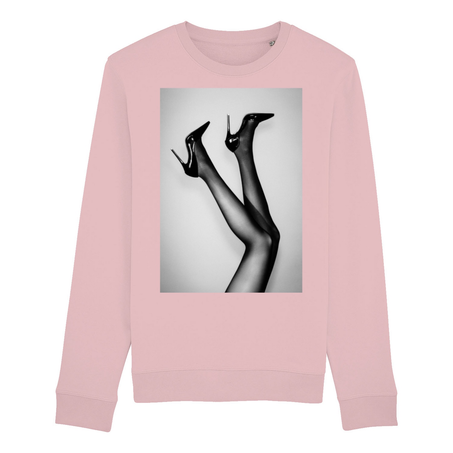 Collab Sweatshirt  "Black Heels"