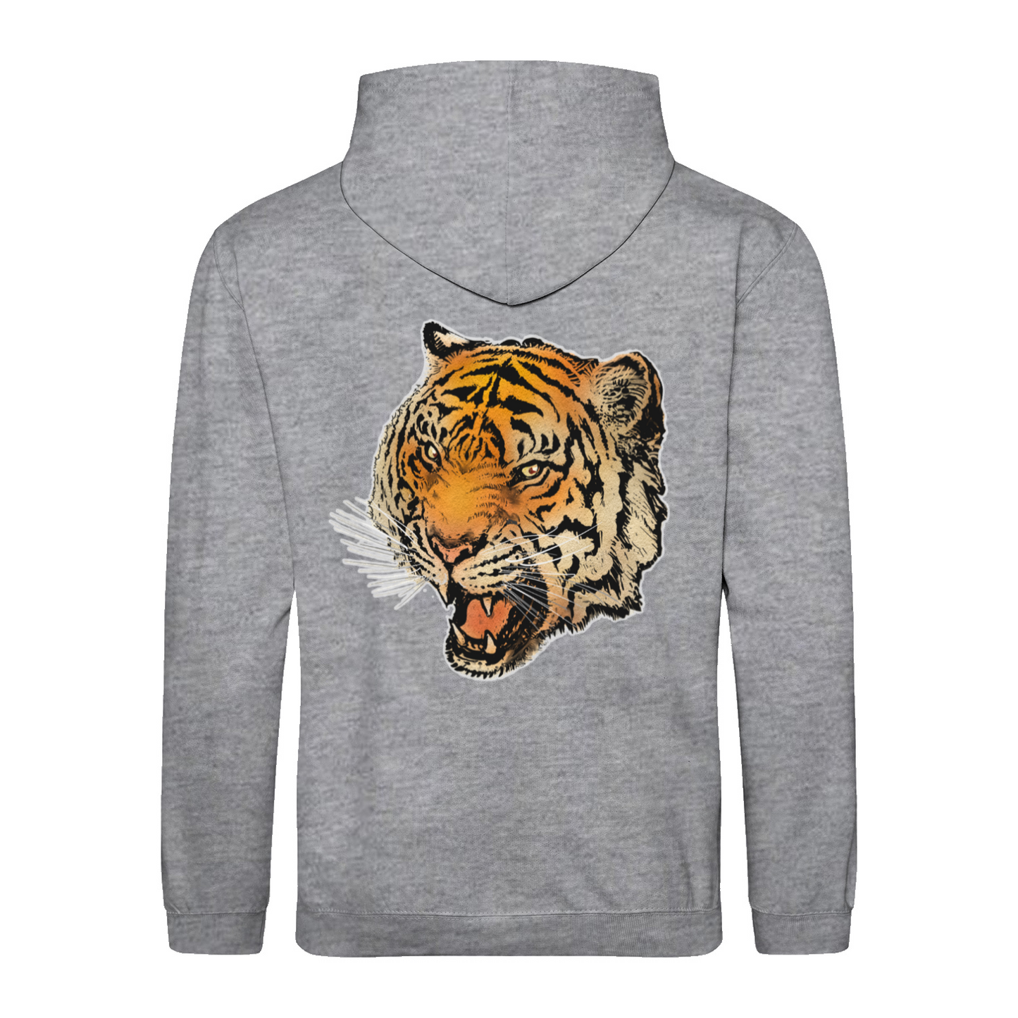 Hoodie "Angry Tiger Face"